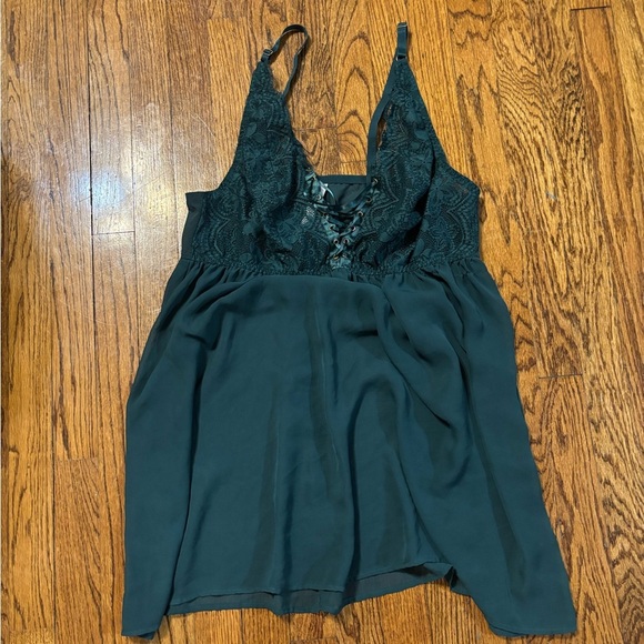 Cacique Scallop Lace Babydoll Tank in Plus Size 18/20 - Picture 2 of 5